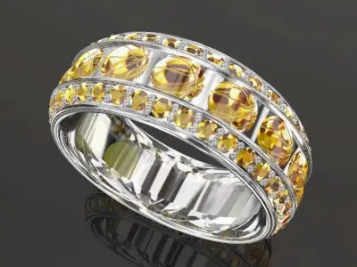 brand sport ring 3D print model