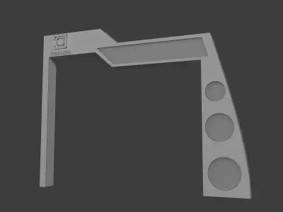 Fair Gate exhibition Event a442e 3D model