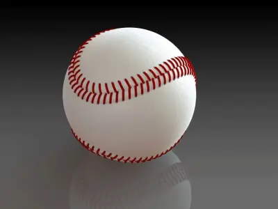 Baseball Free 3D model purchase