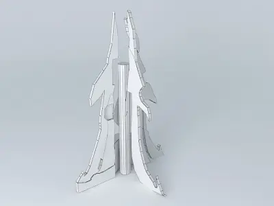 Kaiba Corp Island Free 3D model