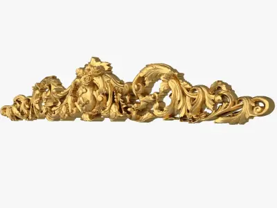 Classic decor ornament 275  3D print model