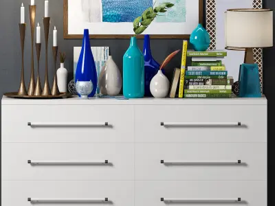 Decorative set-02 3D model