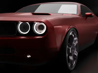 Dodge Challenger 3D model
