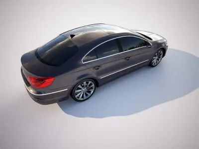 Volkswagen Passat cc 3D model