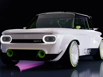 Audi EP4 Concept 3D model