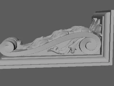pilaster 3D model shop