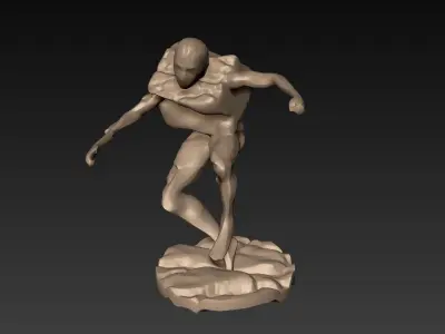 Stylized Action Figure 06 3D model