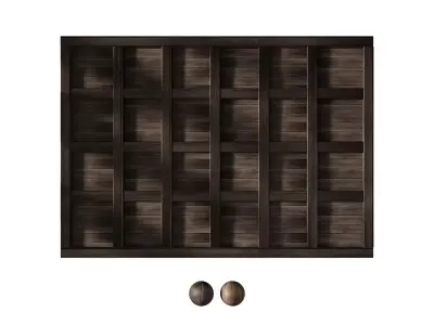 Wooden ceiling 3D model