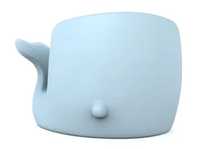 Whale Holder - Bathroom and kitchen accessory 3D print model