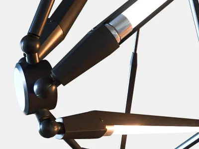 Chandelier Becbrittain SHY 15 3D model