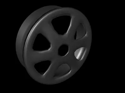 Classic Car Low-poly 3D model buy