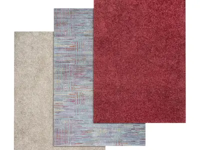 Rug Set 542 3D model