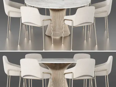 dining set 23 3D model