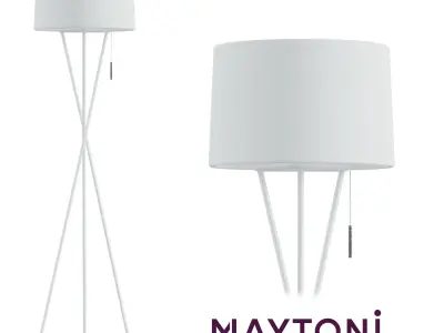 Floor lamp Gaudi MOD183-FL-01-W Maytoni Modern Free 3D model