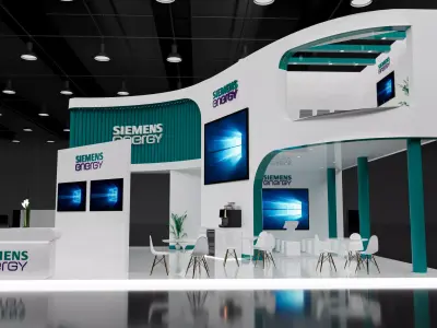 booth 10x11 3D model