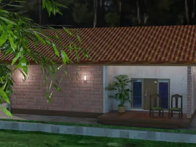 Small home designe 3D model