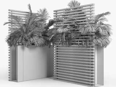 Sotomon modern planter 3D model