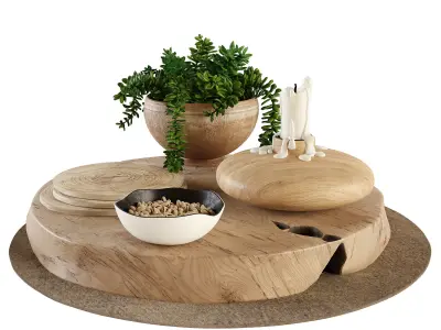 Decorative set w006 3D model