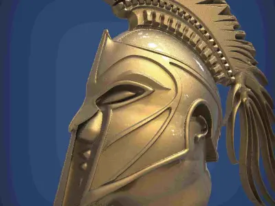 Spartan for 3D printing and CNC 3D print model