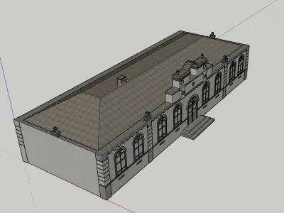 College  3D model