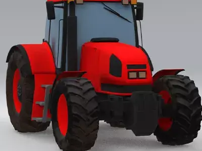 Tractor 3D model
