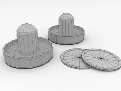 Air Hockey Paddle 3D model