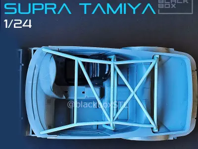 Rollcage for Tamiya Supra 1-24th 3D print model