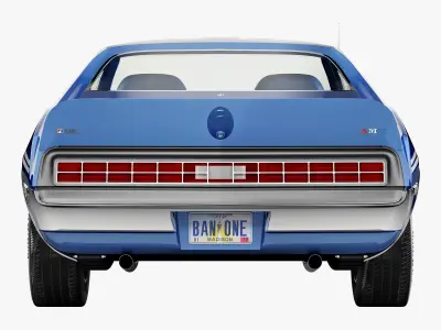 AMC AMX SST-1972 3D model