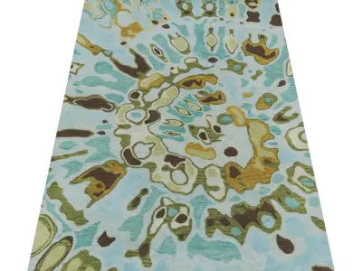 Rug Set 1254 3D model