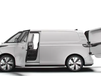 VW ID Buzz Cargo SWB GTX HQInterior 2026 3D model