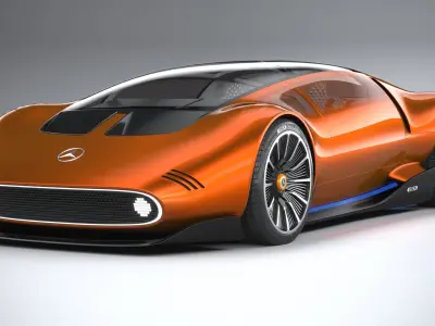 Mercedes-Benz Vision 111 Concept 2023 3D model