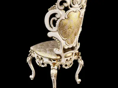 Chair from SILIK factory 3D model