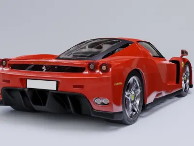 Ferrari Enzo model in Blender 3D 3D model