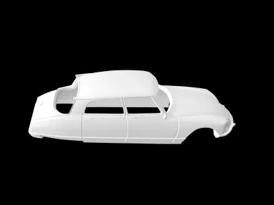 Citroen DS21 3D print model