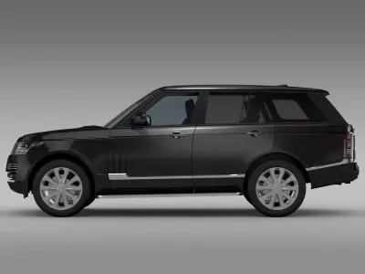 Range Rover Sentinel L405 2016 3D model