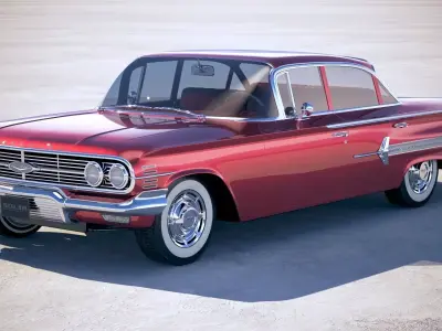 Chevrolet Impala Sedan CG 1960 3D model