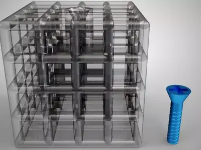 Cube Trinket 3D print model