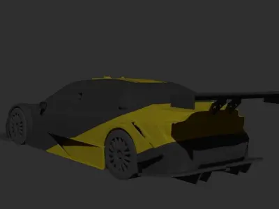 Stock Car  2018 Free 3D print model