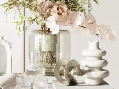 Decorative Set 005 3D model