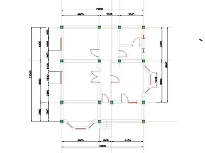 Building villa  3D model