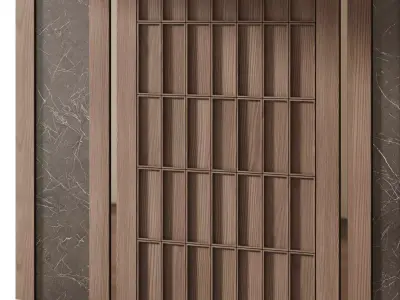 Decorative V78 Wall Panels 3D model