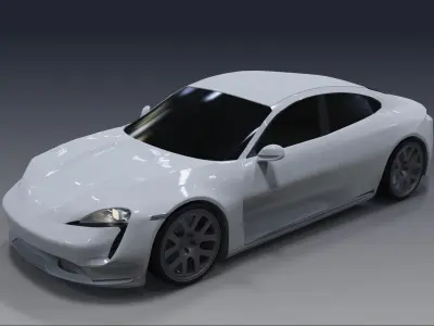 Porshe porsche sports car 3D model