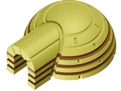 Kids Igloo House 3D model