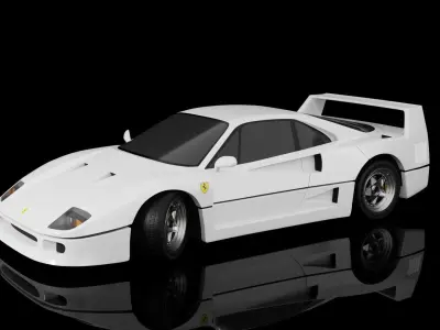 Ferrari F40 3D model