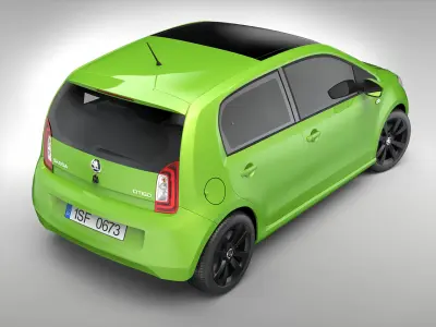 Skoda Citigo 2017 3D model