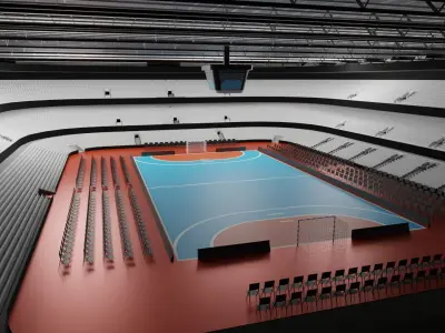Handball Stadium 3D model