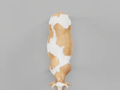 Diary Milk Cow  Animal Low-poly 3D model
