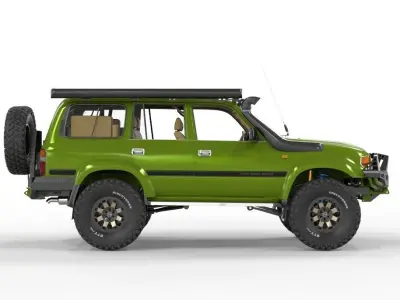 Generic Land Cruiser Serie 80 1997 Off Road Edition  3D model