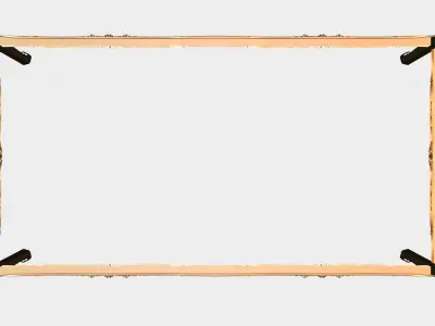 Carved dinner table for cnc 14 3D model