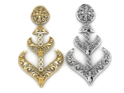 Luxury Wedding Pendant 3d Printable Model 3D print model